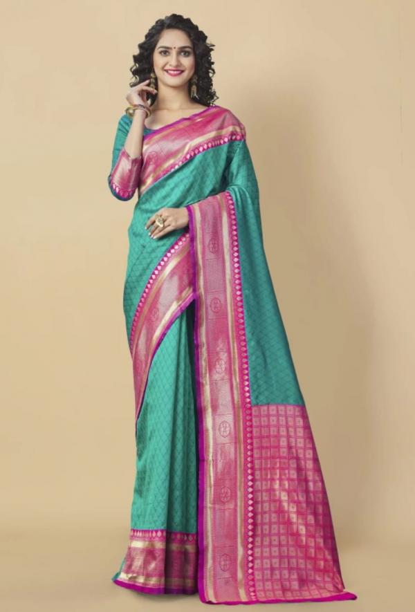 Soft Lichi R 118 Fancy Lichi Silk Designer  Saree Collection